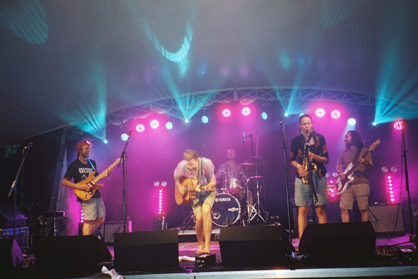 Seal Prince and the Roof Rats performing live